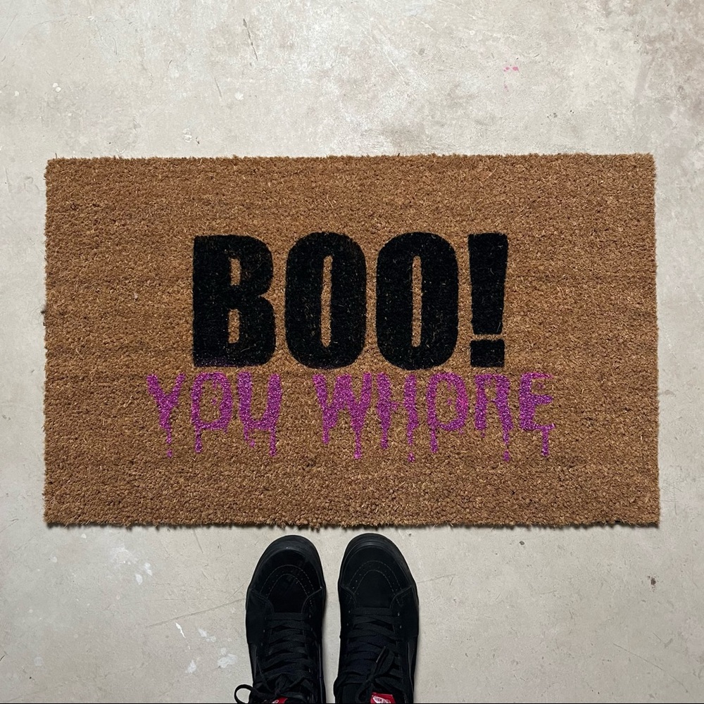 halloween doormat